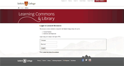 Desktop Screenshot of ezproxy.library.selkirk.ca